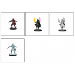 Critical Role Unpainted Miniatures: Hollow One Rogue and Sorceror Male&nbsp; (2 Units)