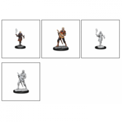Critical Role Unpainted Miniatures: Pallid Elf Rogue and Bard Male (2 Units)