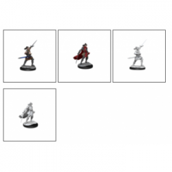Critical Role Unpainted Miniatures: Half-Elf Paladin Xhorhas Female&nbsp;(2 Units)