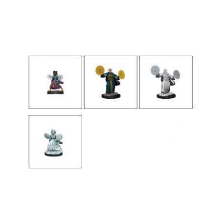Critical Role Unpainted Miniatures: Human Graviturgy and Chronurgy Wizards Female&nbsp;&nbsp;(2 Units)