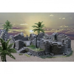 Ziterdes - Monastery Ruin 12.5 x 11", height 3""