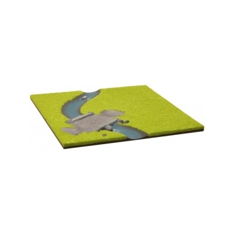 Ziterdes - MGT Chinkal" 60 x 60 cm with Static Gras"