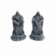 Ziterdes - Zwergenstatue mit Hammer (2er-Set)