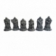 Ziterdes - Zwergenstatuen 6er-Set