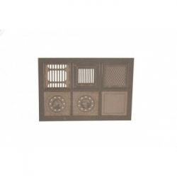 Ziterdes - Kanal- und Gullideckel (6er-Set)