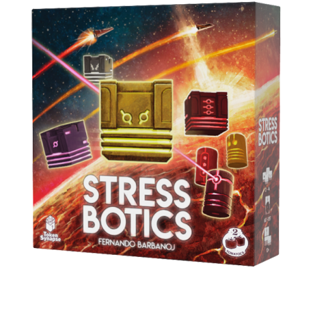 Stress Botics juego de mesa de 2Tomatoes Games