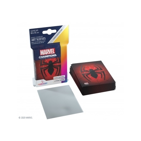 Gamegenic - Marvel Champions Art Sleeves - Spider-Man (50+1 Sleeves)