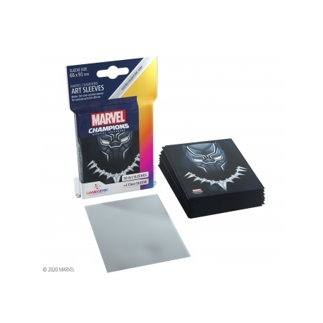 Gamegenic - Marvel Champions Art Sleeves - Black Panther (50+1 Sleeves)