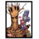 Marvel Card Sleeves - Rocket/ Groot (65 Sleeves)