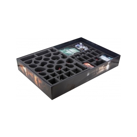 Bandeja de espuma Feldherr para Warhammer Quest: Caja de juego de mesa Blackstone Fortress