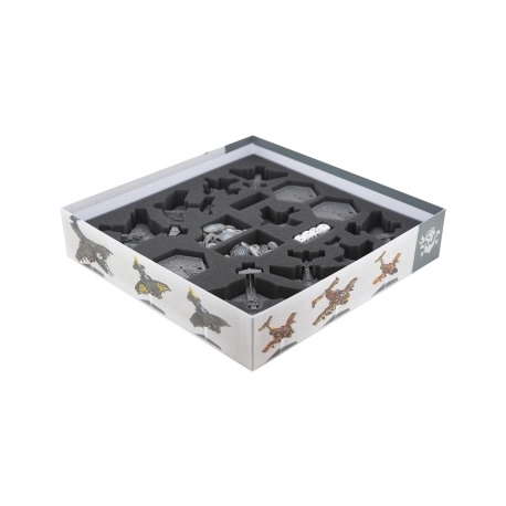 Feldherr foam set for Aeronautica Imperialis: Wings of Vengeance board game box