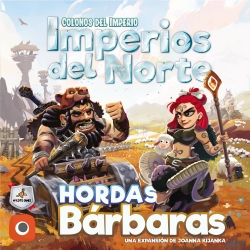 Expansión Hordas Bárbaras del juego Colonos del Imperio Imperios del norte de Maldito Games
