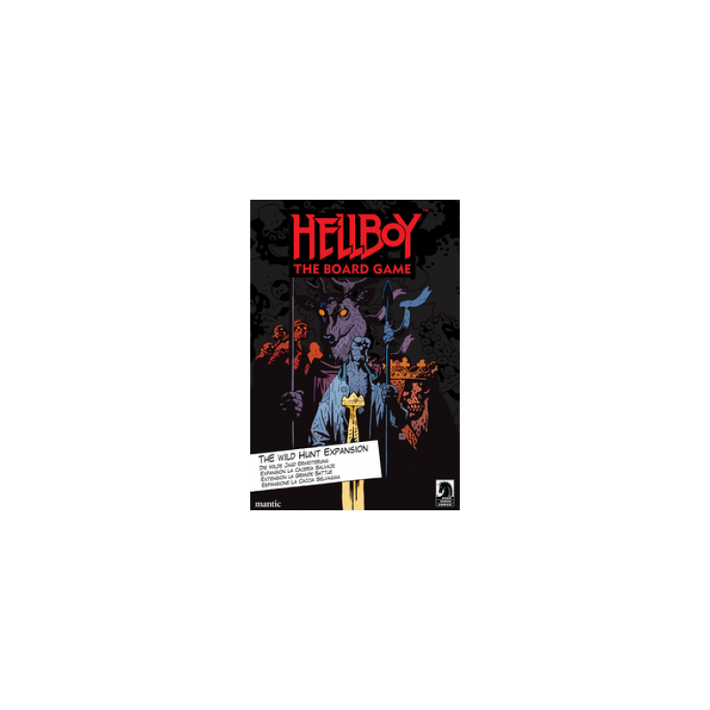 The Wild Hunt Expansion The Board Game Mantic Games MGHB102 Hellboy EN 