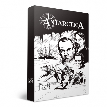 Juego de cartas de exploración Antarctica de Zacatrus