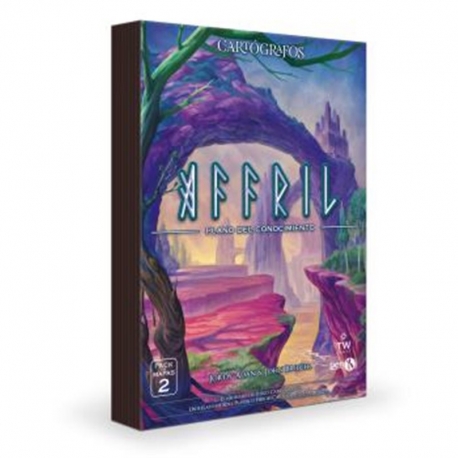 Affril Map Pack from the Gen X Games Cartographers Board Game 