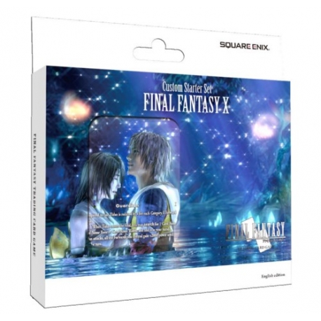 Display Final Fantasy TCG Final X Custom Deck from Square Enix TCG