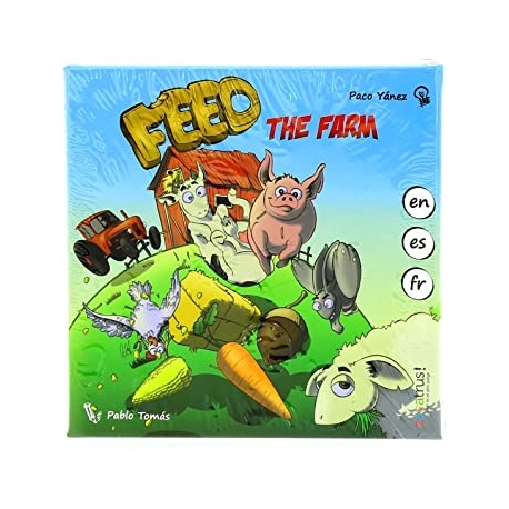 Zampa la Granja es un juego de mesa para niños. Es sencillo, de pequeño formato y fácil manejo