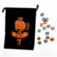 Dungeon Degenerates Dice Bag and Dice
