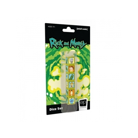 Rick and Morty Dice Set