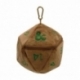 UP - Fall 21 Copper and Green D20 Dice Bag for Dungeons & Dragons