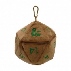 UP - Fall 21 Copper and Green D20 Dice Bag for Dungeons & Dragons