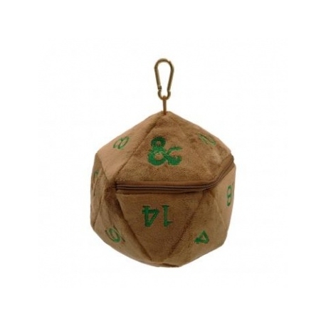 UP - Fall 21 Copper and Green D20 Dice Bag for Dungeons & Dragons