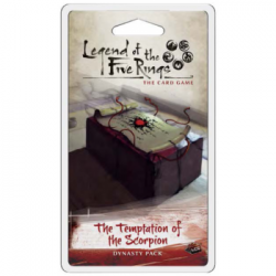 FFG - Legend of the Five Rings LCG: The Temptations of the Scorpion Dynasty Pack - EN