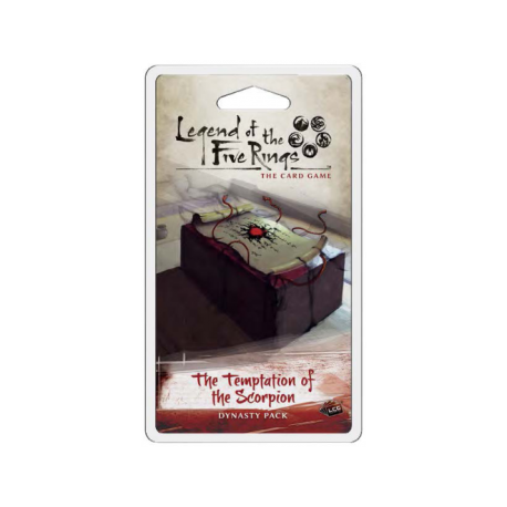 FFG - Legend of the Five Rings LCG: The Temptations of the Scorpion Dynasty Pack - EN