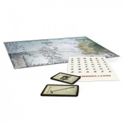 Die Verbotenen Lande - Die Frostweiten - Karte & Spielkarten - DE