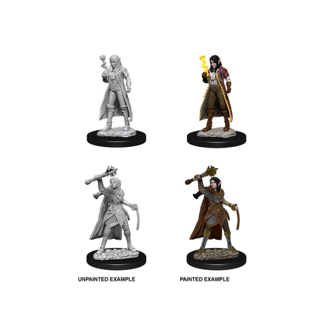 D&D Nolzur's Marvelous Miniatures - Female Elf Cleric (6 Units)