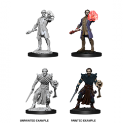 D&D Nolzur's Marvelous Miniatures - Male Human Warlock (6 Units)