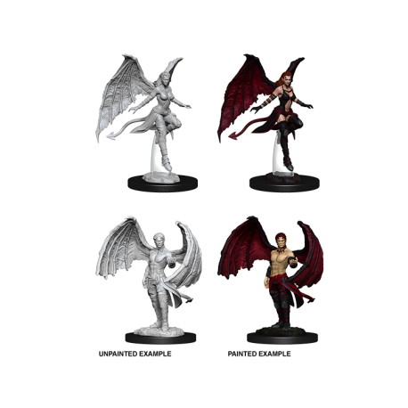 D&D Nolzur's Marvelous Miniatures - Succubus & Incubus (6 Units)