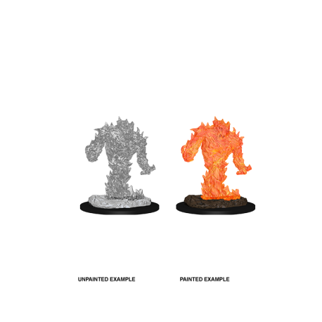 D&D Nolzur's Marvelous Miniatures - Fire Elemental (6 Units)