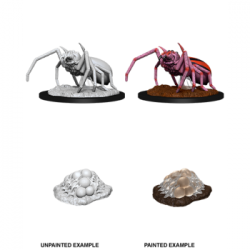 D&D Nolzur's Marvelous Miniatures - Giant Spider & Egg Clutch (6 Units)