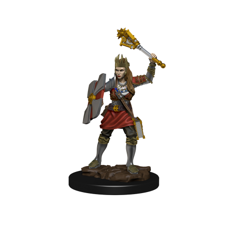 D&D Icons of the Realms Premium Figures: Human Cleric Female (6 Units)