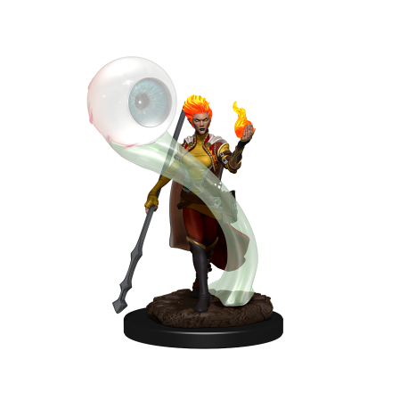 D&D Icons of the Realms Premium Figures: Fire Genasi Wizard Female (6 Units)