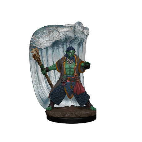 D&D Icons of the Realms Premium Figures: Water Genasi Druid Male (6 Units)