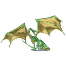 D&D Icons of the Realms: Adult Emerald Dragon Premium Figure