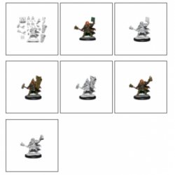 D&D Frameworks: Dwarf Cleric Female&nbsp;&nbsp;(6)