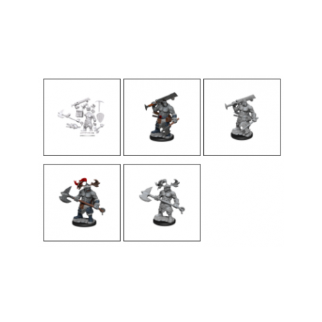 D&D Frameworks: Orc Barbarian Male&nbsp;(6)