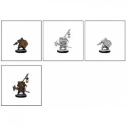 D&D Frameworks: Dwarf Fighter Male&nbsp;(6)