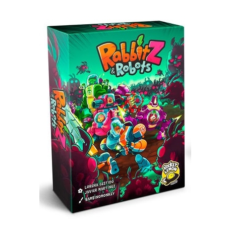 RabbitZ & Robots card game from Rocket Lemon Games