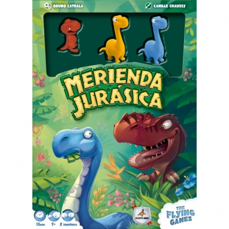 Juego de mesa MERIENDA JURÁSICA de la marca Maldito Games