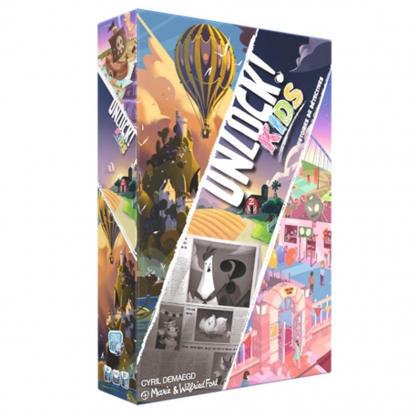 Unlock! Kids Escape Game card game from Space Cowboys