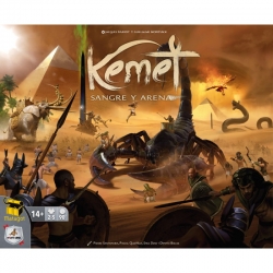 Juego de mesa Kemet: Sangre y Arena de Maldito Games