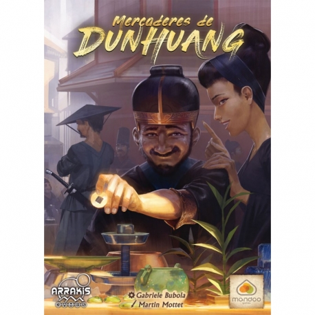 Juego de cartas Mercaderes de Dunhuang de Arrakis Games