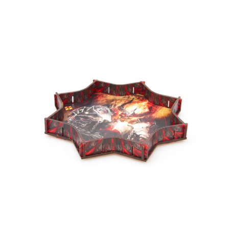e-Raptor Dice Tray Fire Revenant