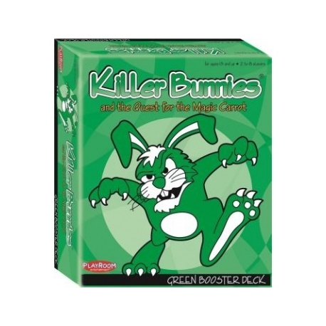 Killer Bunnies Quest Green Booster (Inglés)