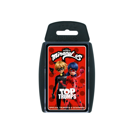 Top Trumps - Miraculous - Lady Bug & Cat Noir (Alemán)