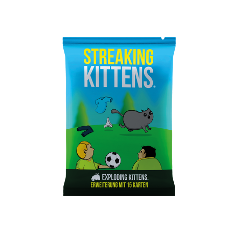 Exploding Kittens - Streaking Kittens (12er-Display) (Alemán)